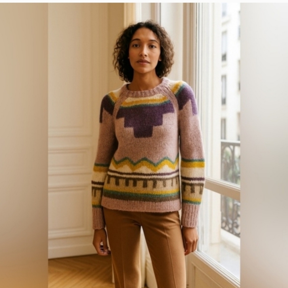 Bundle J Crew Intarsia Sweater & Wool Vests